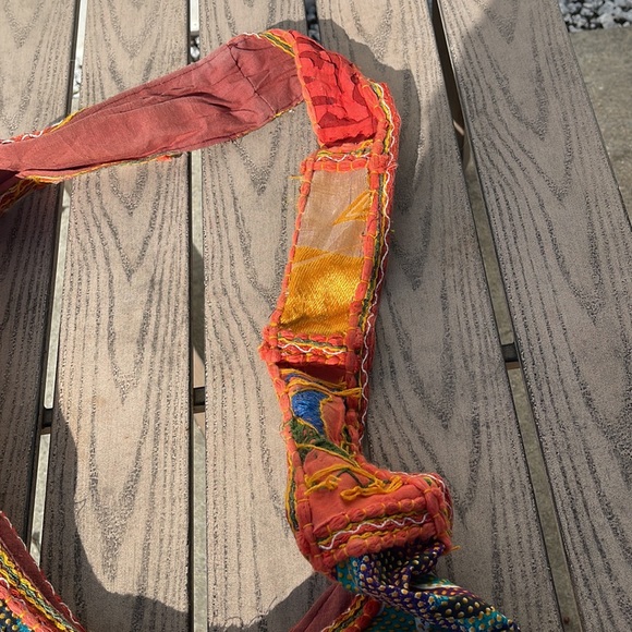 Patchwork mirrored Sea Shell Boho Chic Bag - Picture 5 of 10